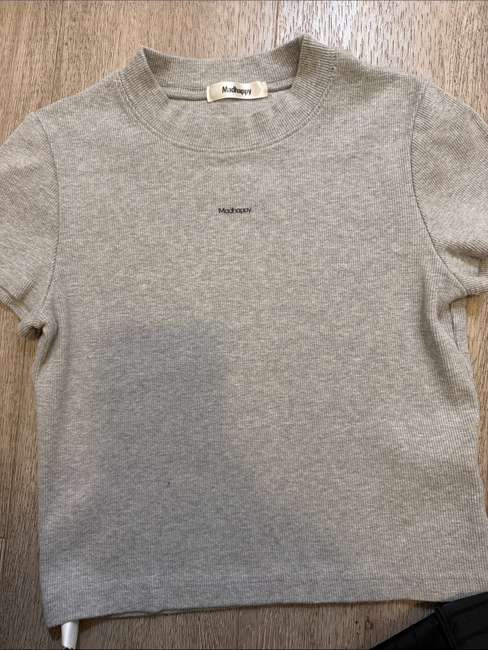 Madhappy Kids Light Heather Gray Short Sleeve Tee